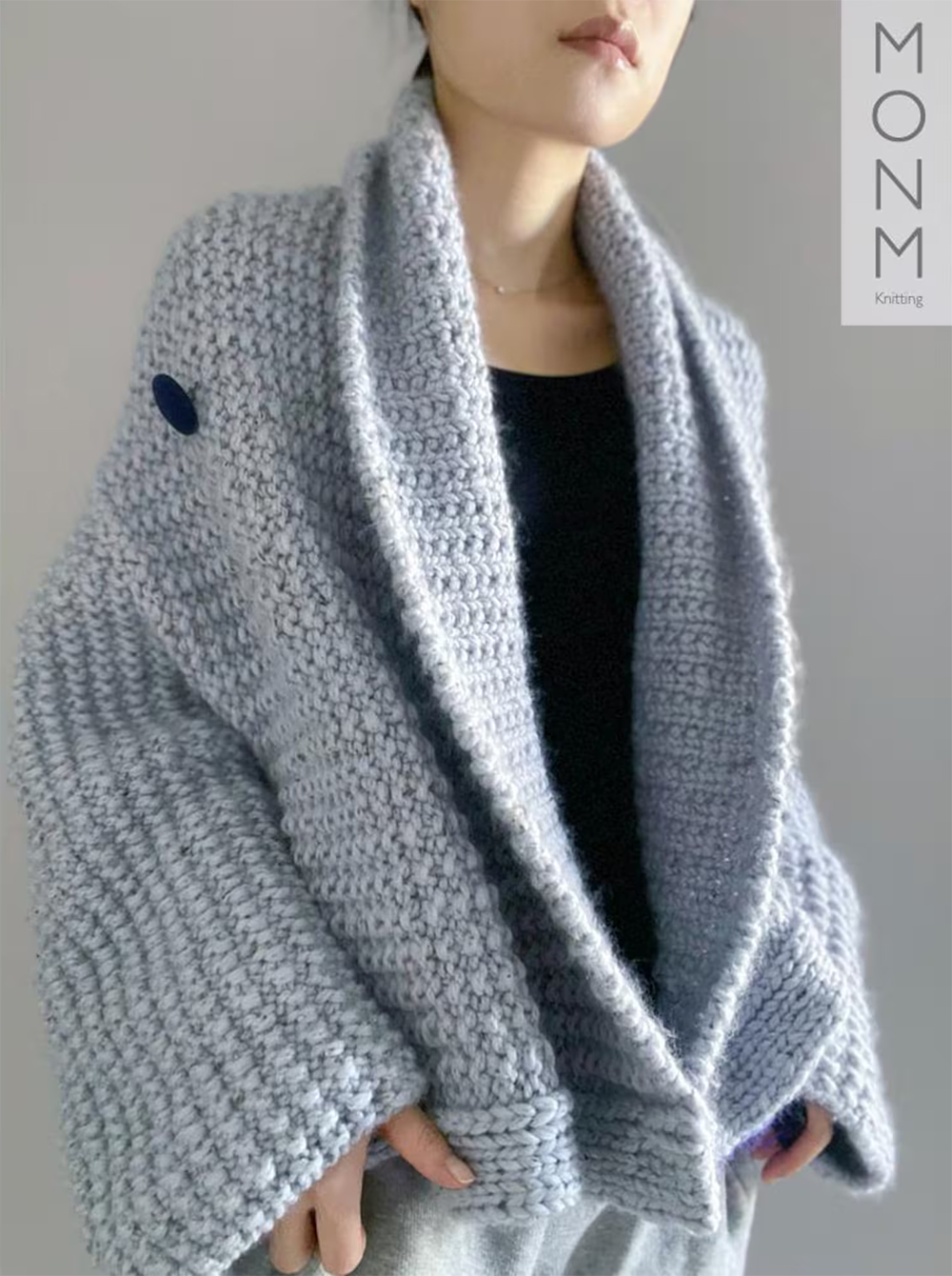 Storm Coat Cardigan Knitting Pattern