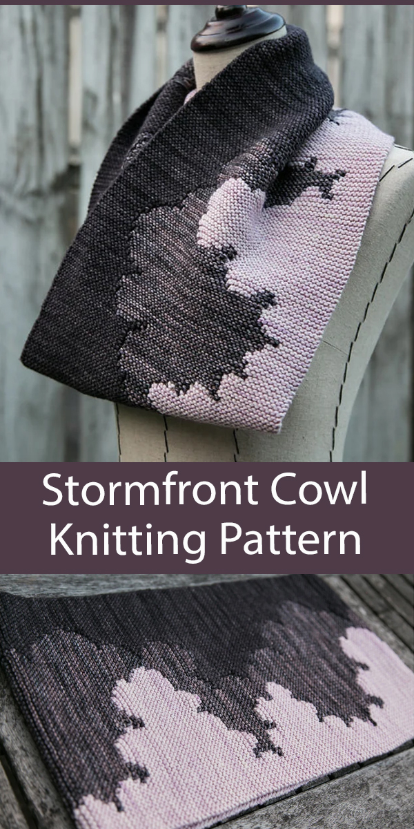 Stormfront Cowl Knitting Pattern