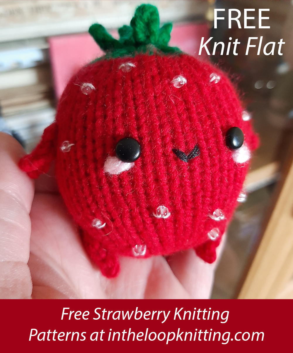 Free Strawberry-Chan Toy Knitting Pattern