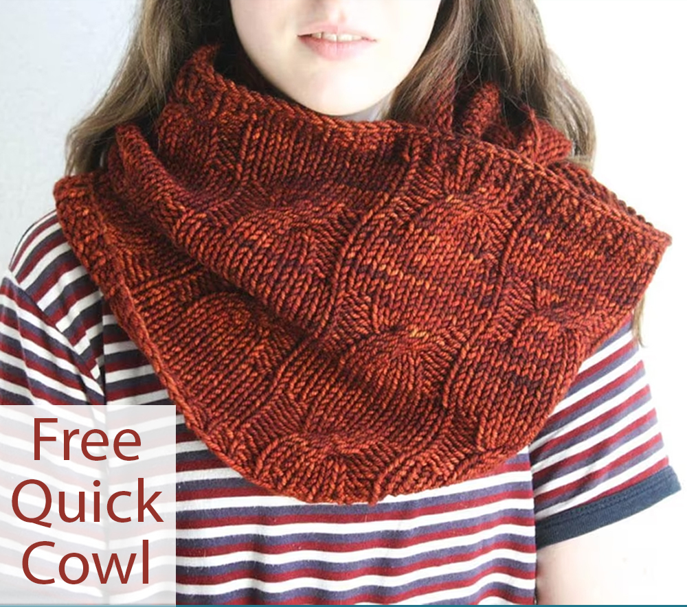 Free Strenna Cowl Knitting Pattern