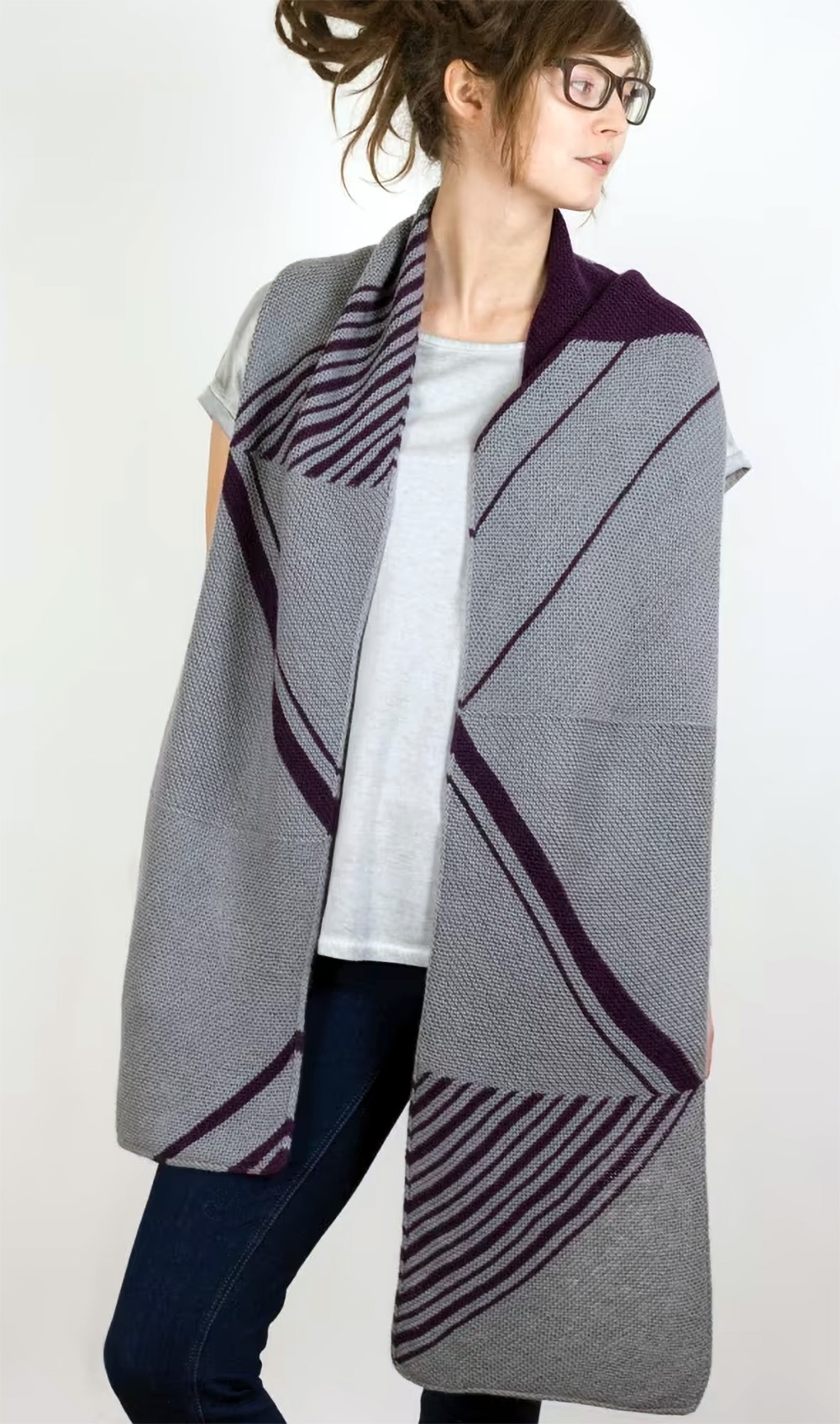 StriPING Scarf Knitting Pattern