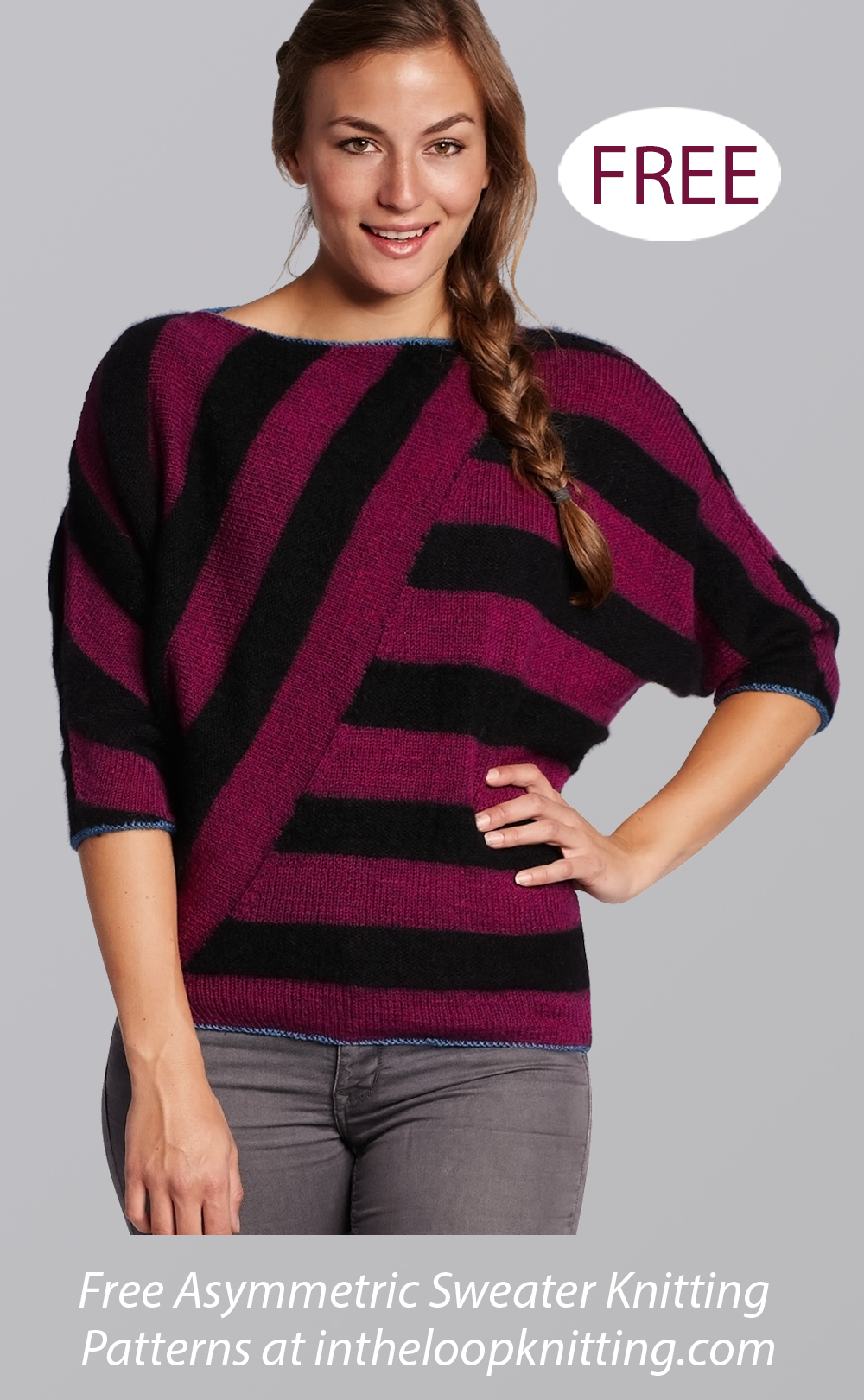Free Stripy-Stripes Jumper Knitting Pattern