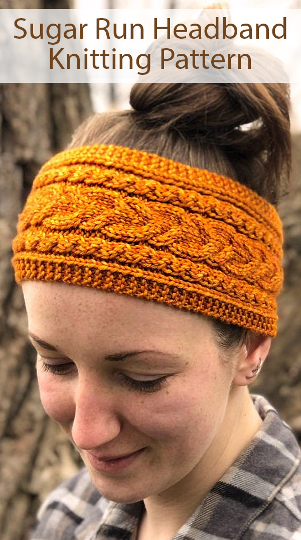 Kniting Pattern for Sugar Run Headband