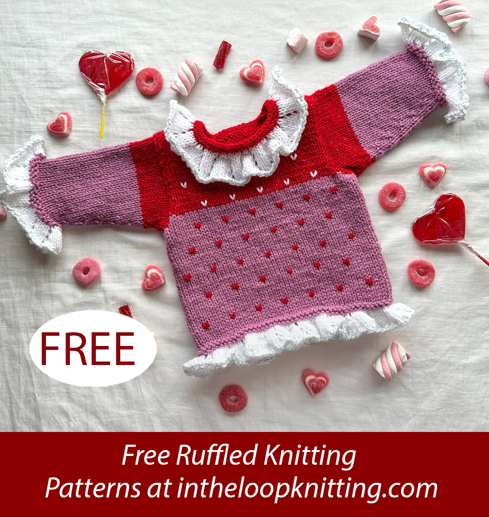 Free Sugar Rush Children’s Sweater Knitting Pattern