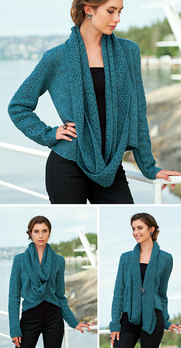 Knitting pattern for Suli Cardigan