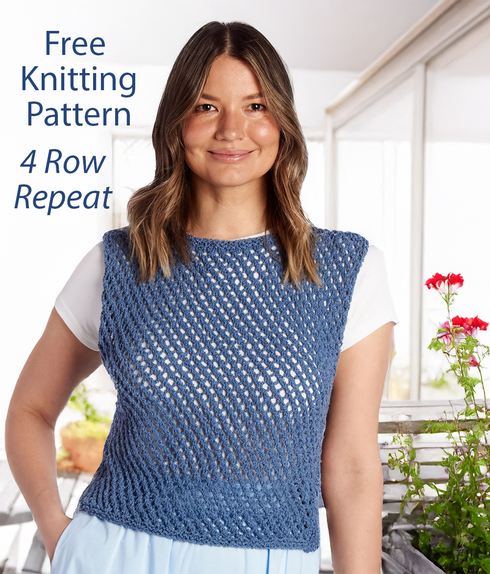 Free Summer Days Top Knitting Pattern