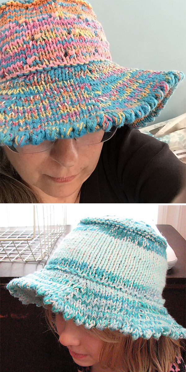 Free Knitting Pattern for Summer Hat