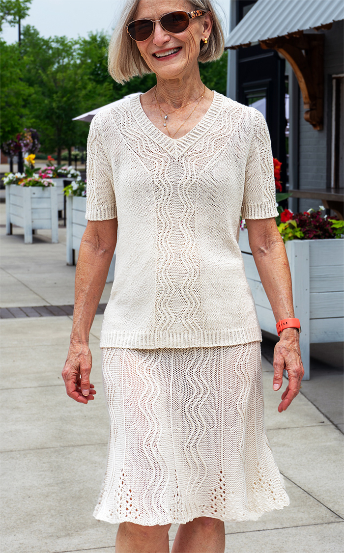 Summershine Skirt and Top Knitting Pattern
