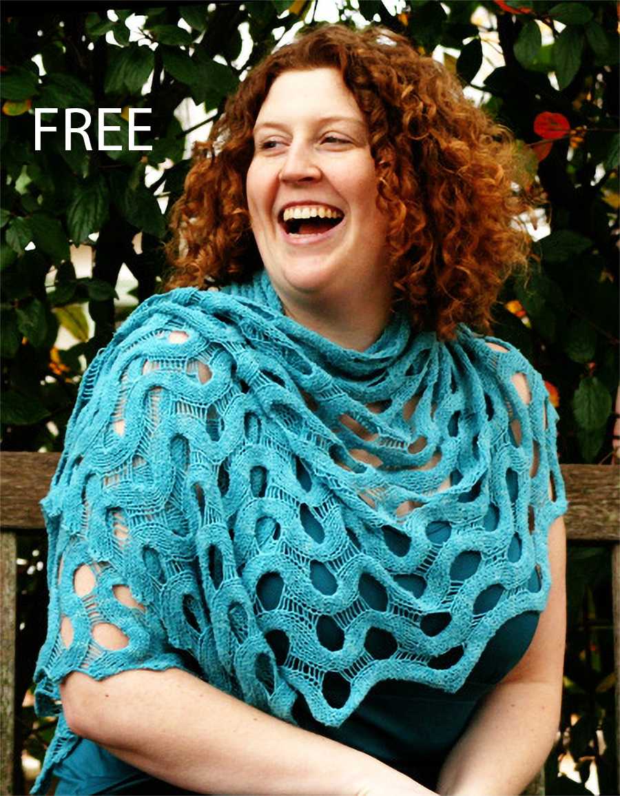 Free Summit Shawl Knitting Pattern