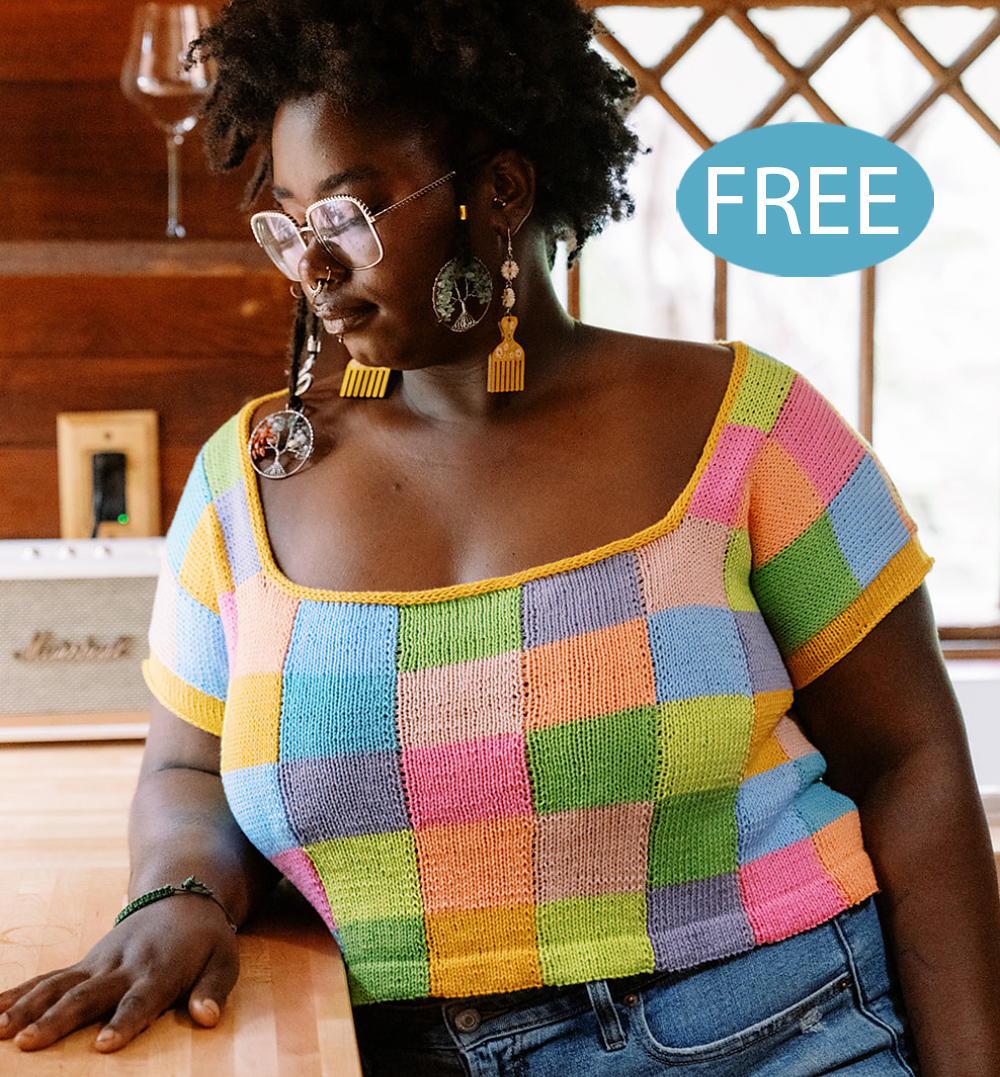 Free Suncatcher Tee Knitting Pattern