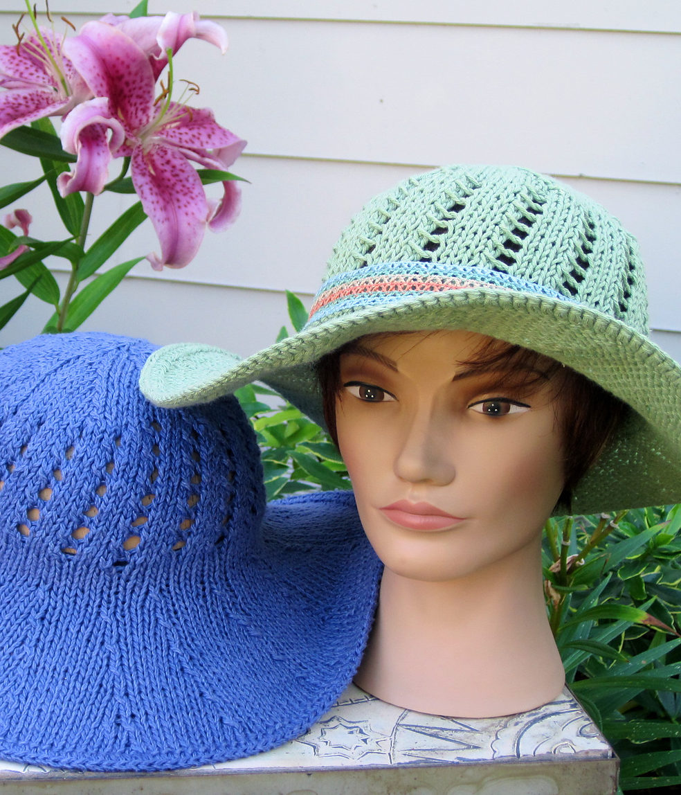 Free Knitting Pattern for Sunny Summer Hat