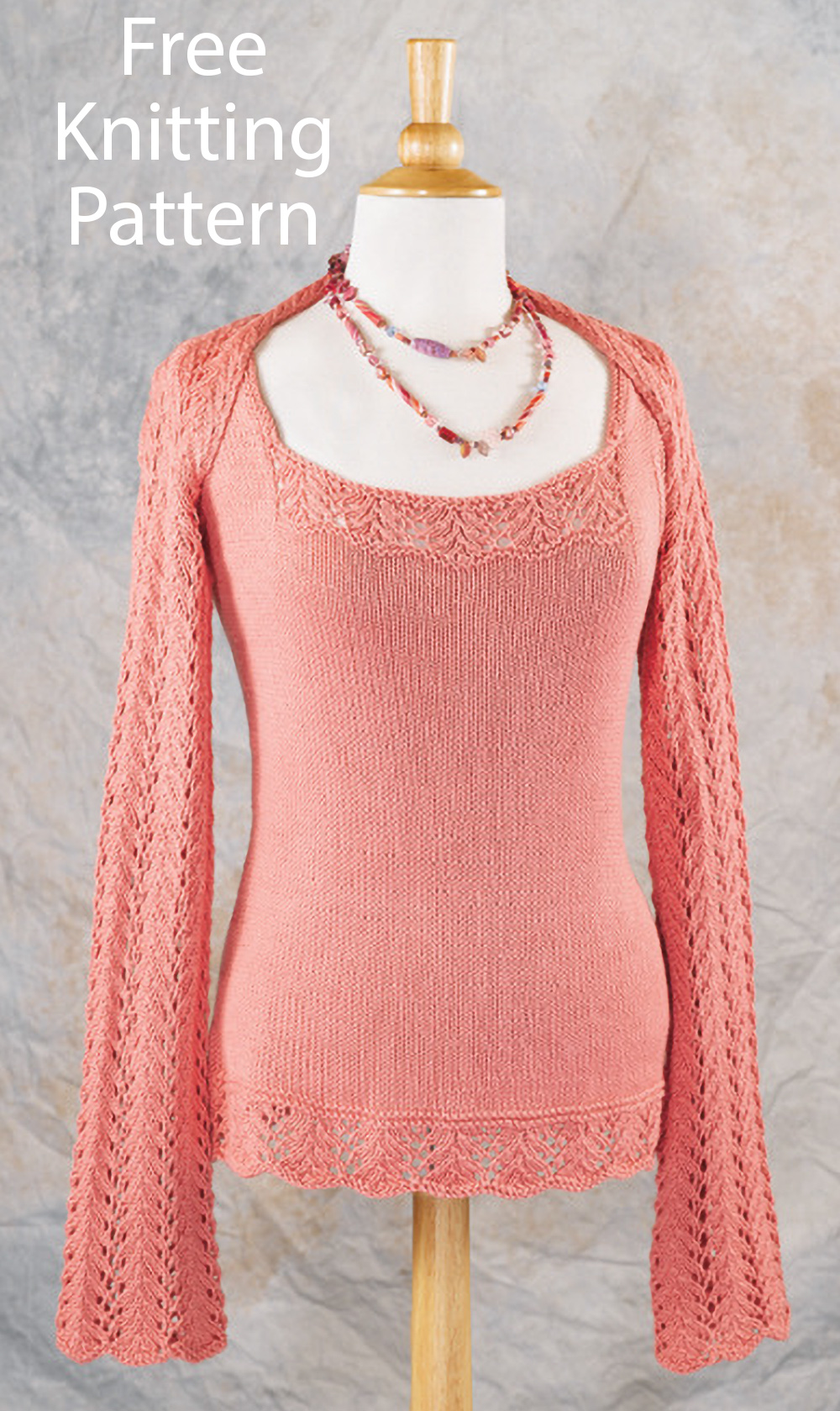 Free Sunrise Camisole and Shrug Knitting Pattern
