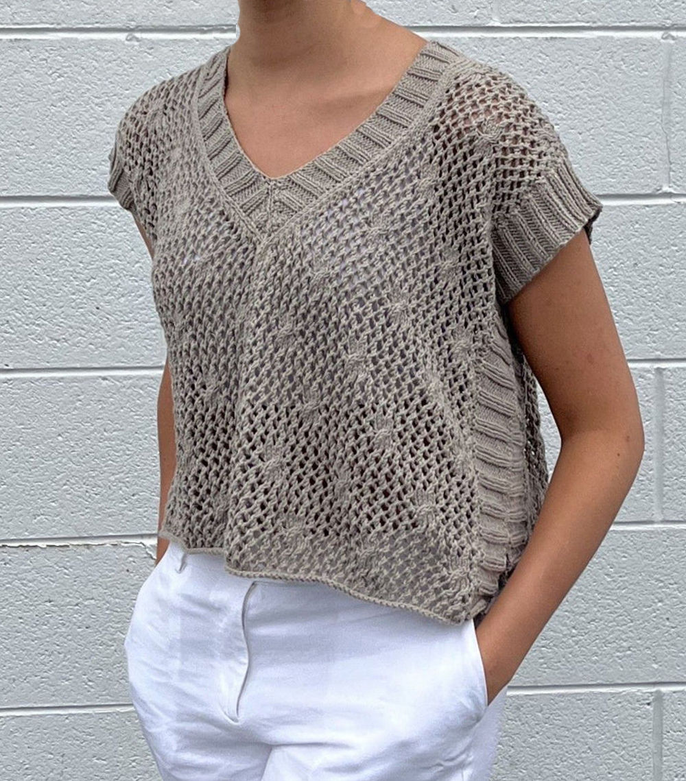 Sunshine Top  Knitting Pattern 