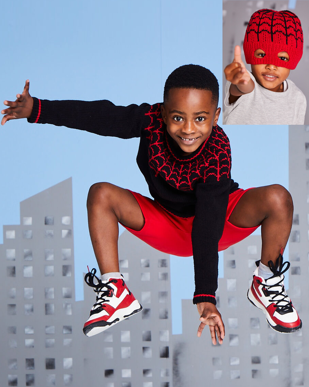 Spider-Man Baby Blanket Knitting Pattern