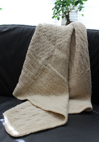 Knitting pattern for Swatch Blanket
