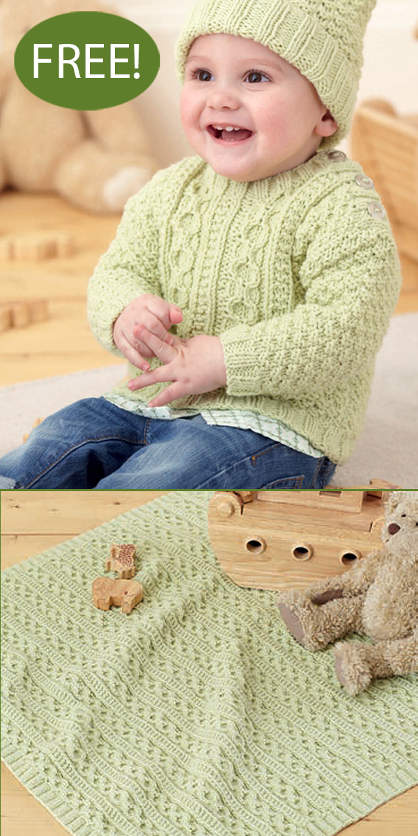 Baby Blanket And Sweater Set Wholesale 