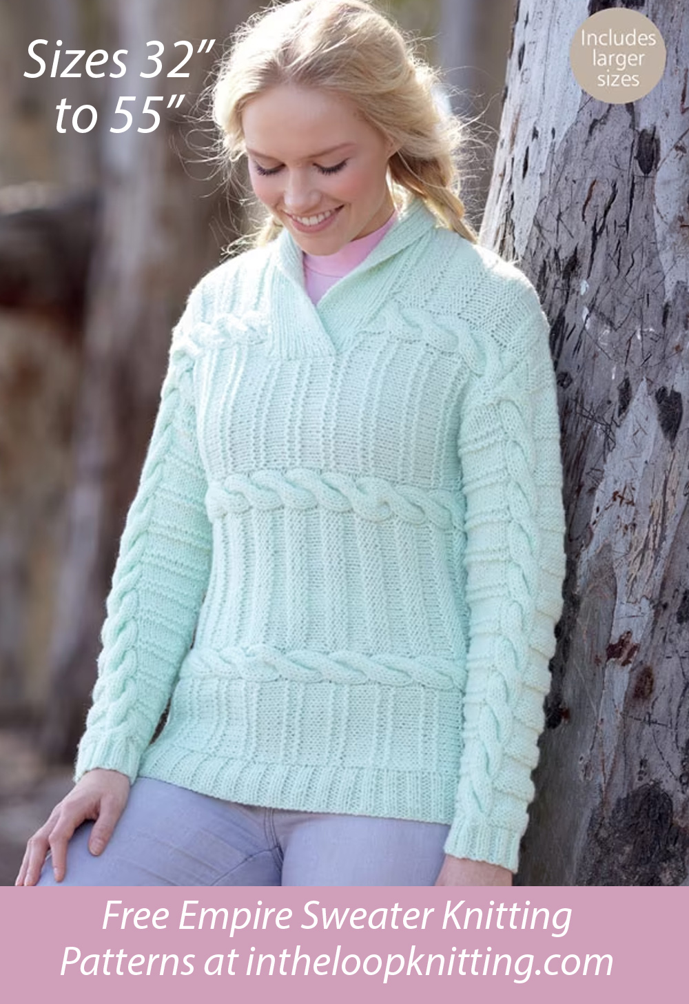 Cable Sweater Knitting Pattern