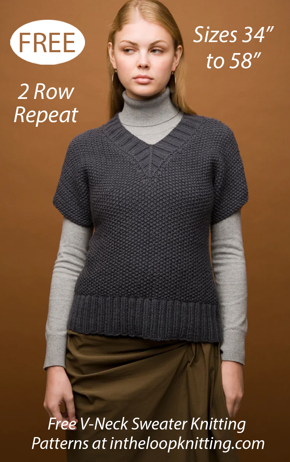 Free Sweater Vest Knitting Pattern