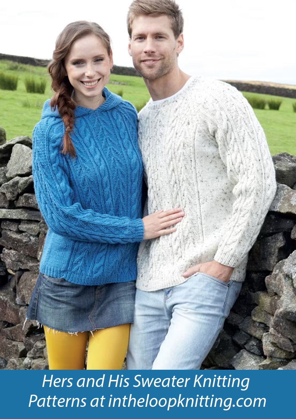 Cable Sweater or Hoodie Knitting Patterns