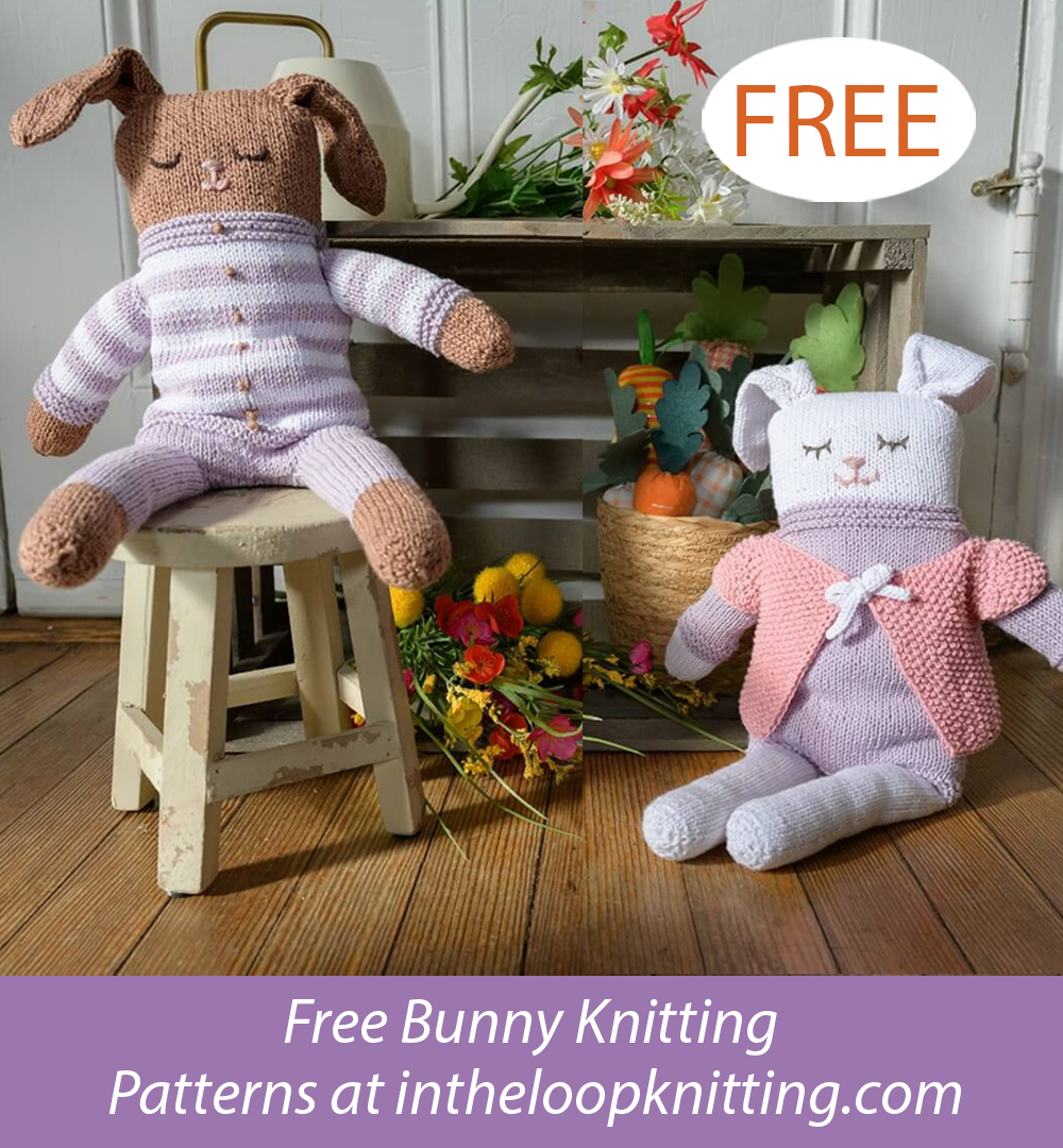 Free Sweet and Simple Bunnies Knitting Pattern