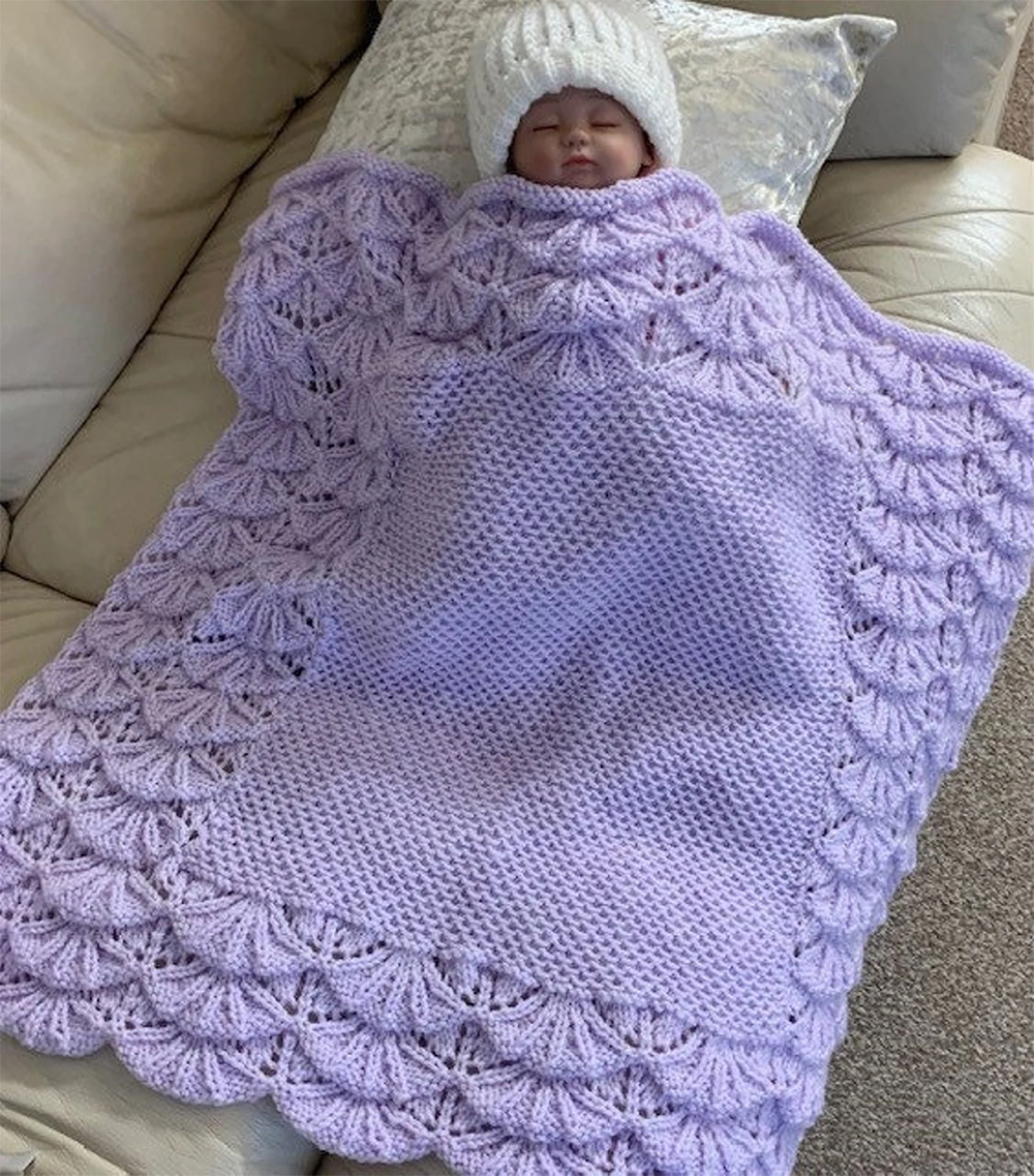 Sweet Dreams Baby Blanket Knitting Pattern