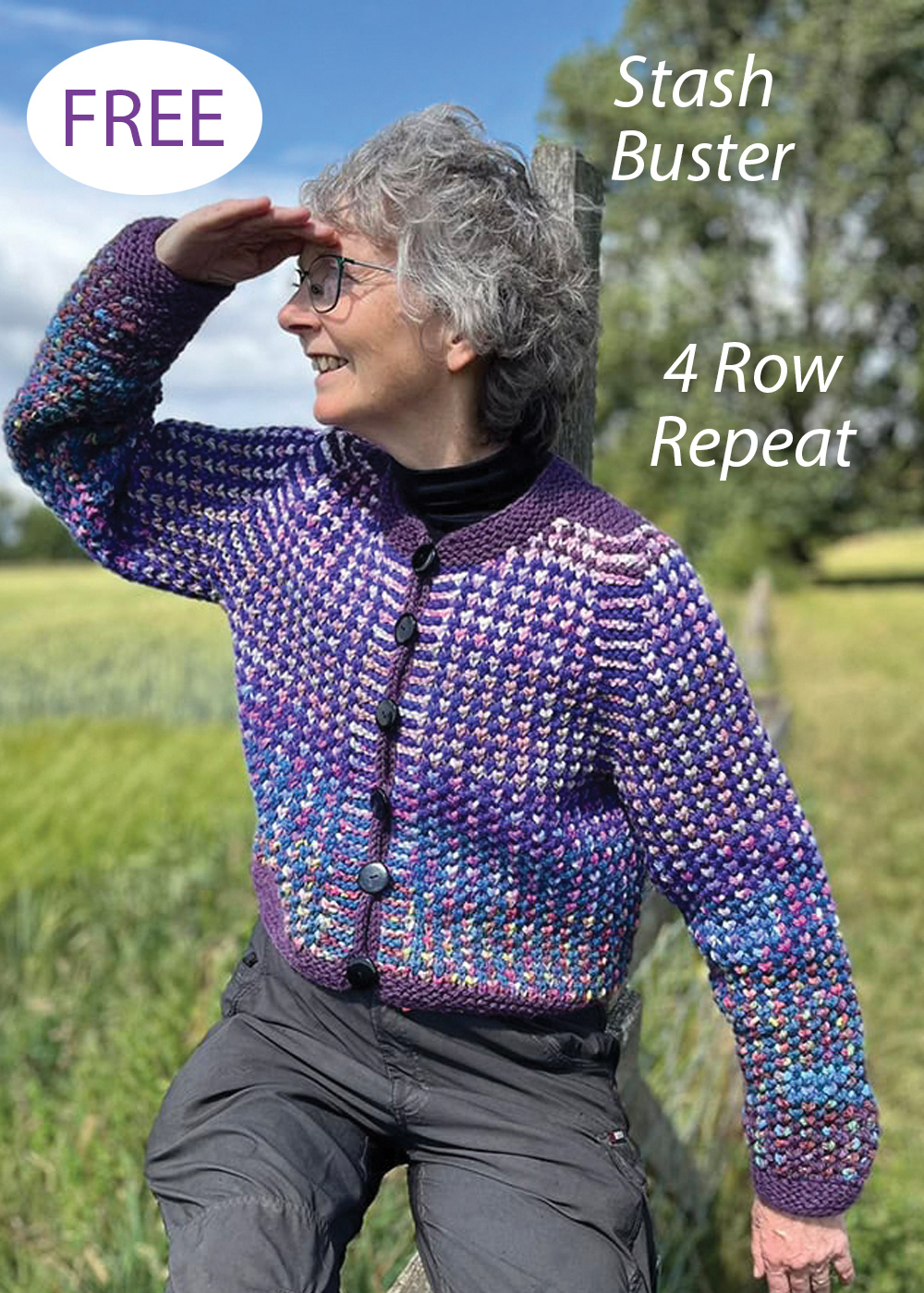 Sweetie Jar Cardigan  Knitting Pattern