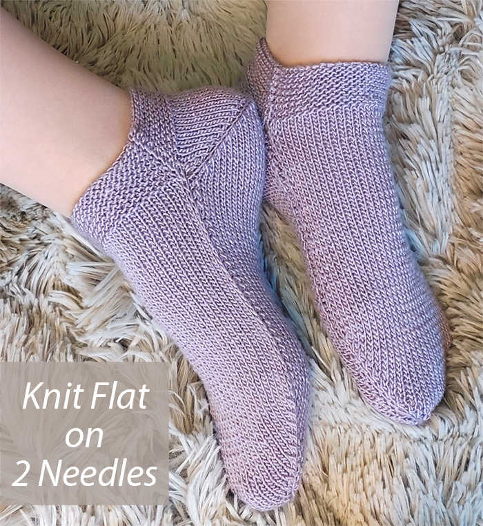 Free SwiftStitch Footie Socks Knitting Pattern