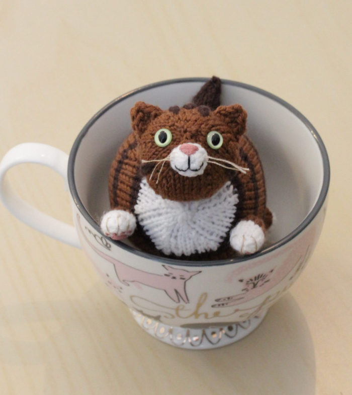 Free Knitting Pattern for Wub Chub Cat