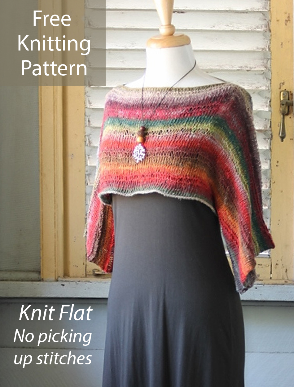 Free Beginner Knitting Pattern Taiyo Linier Top
