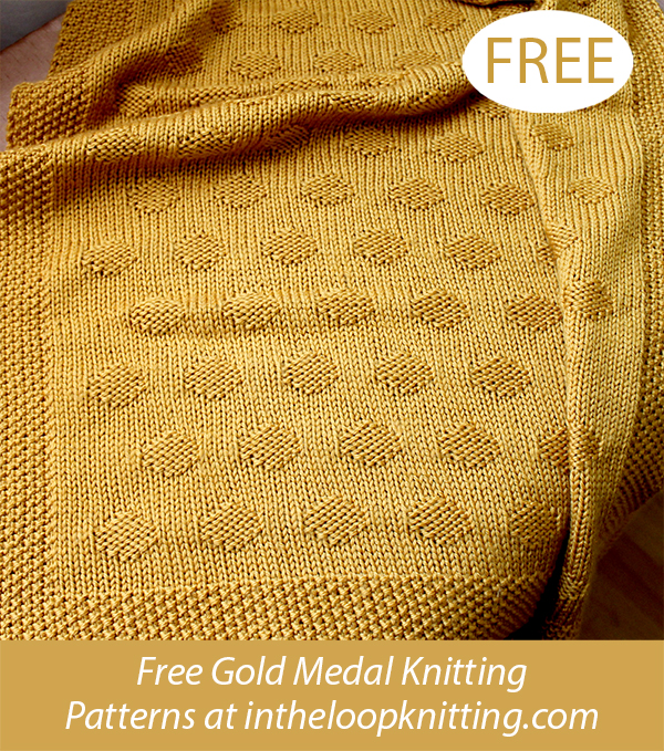 Free Take a Sunrise Blanket Knitting Pattern