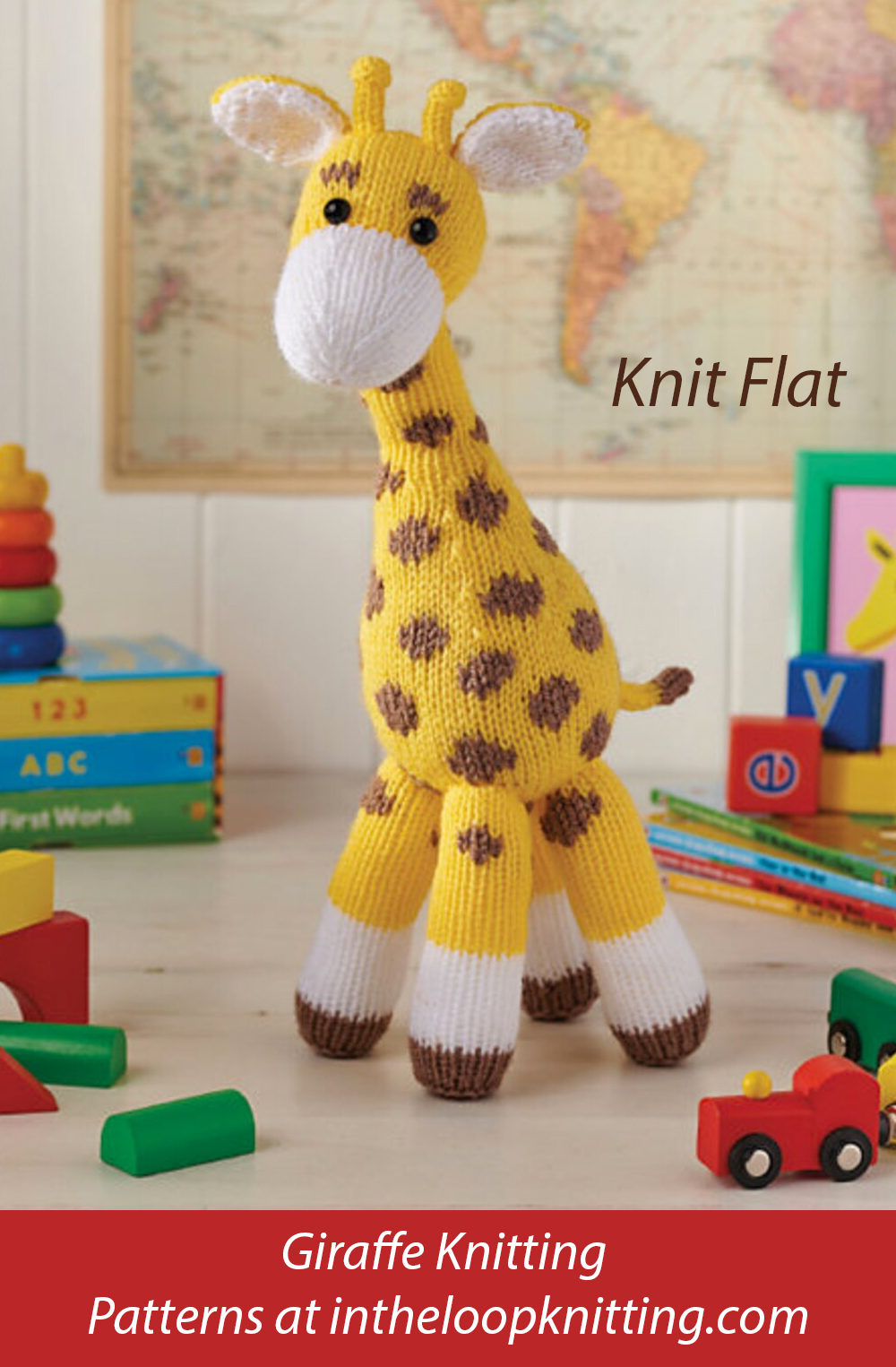 Tall Stories Giraffe Toy Knitting Pattern