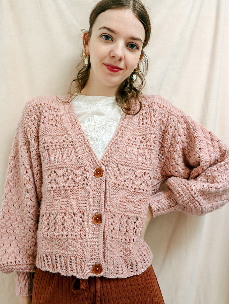 Tallulah Texture Cardigan Knitting Pattern