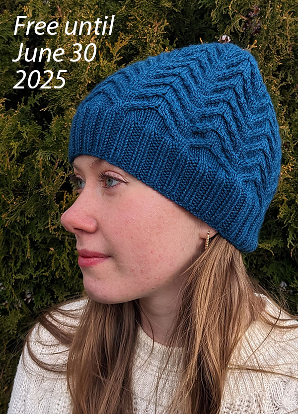 Tannenbaum Hat Free Knitting Pattern through June 2025