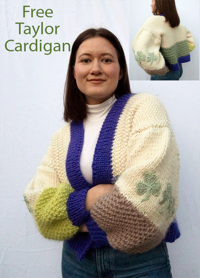 Free The Taylor Cardigan Knitting Pattern