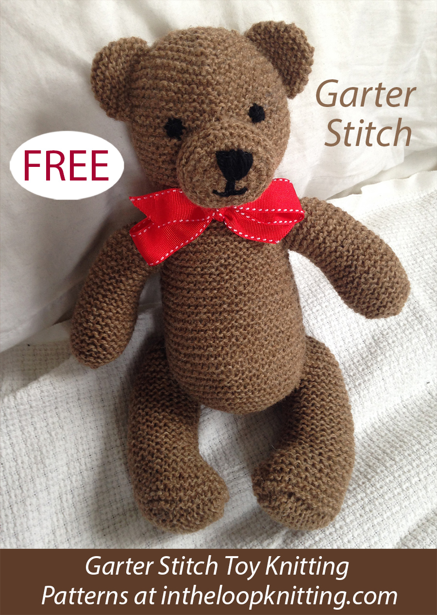 Free Knitting Pattern Teddy Bear