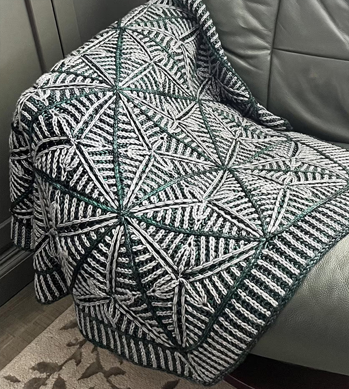 Ternary Blanket Knitting Pattern