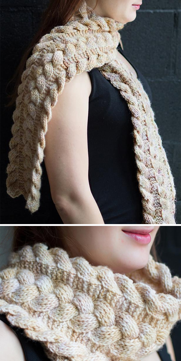 Free Reversible Knitting Patterns For Scarves Knitting Patterns