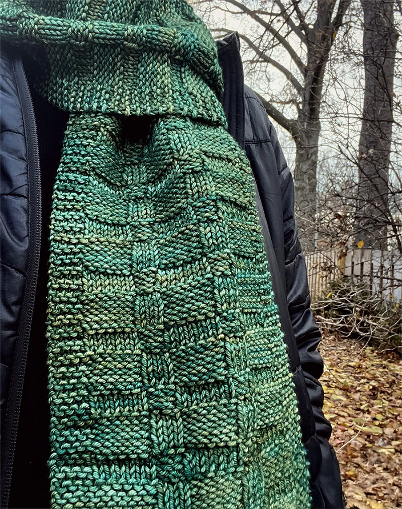 Knitting Pattern for Easy Thoughts of You Scarf