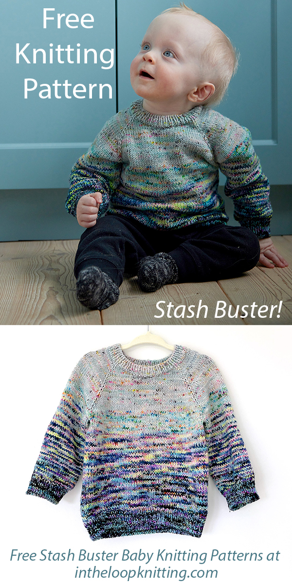 Free Baby Sweater Knitting Pattern Thursday Sweater Stash Buster