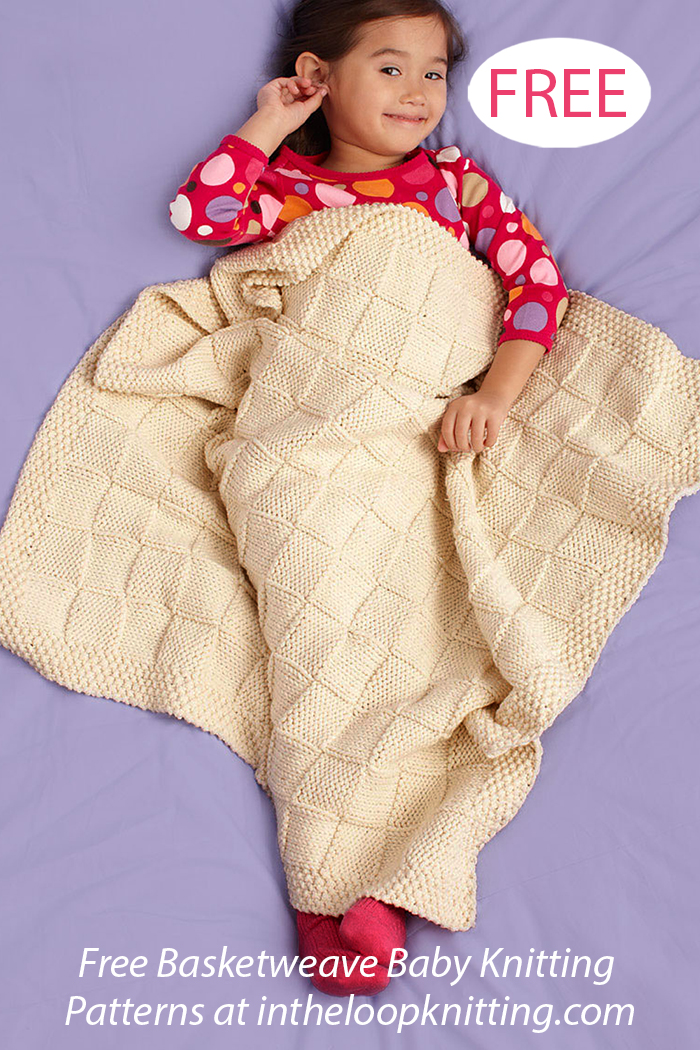 Free Tic Tac Toe Blankie Knitting Pattern