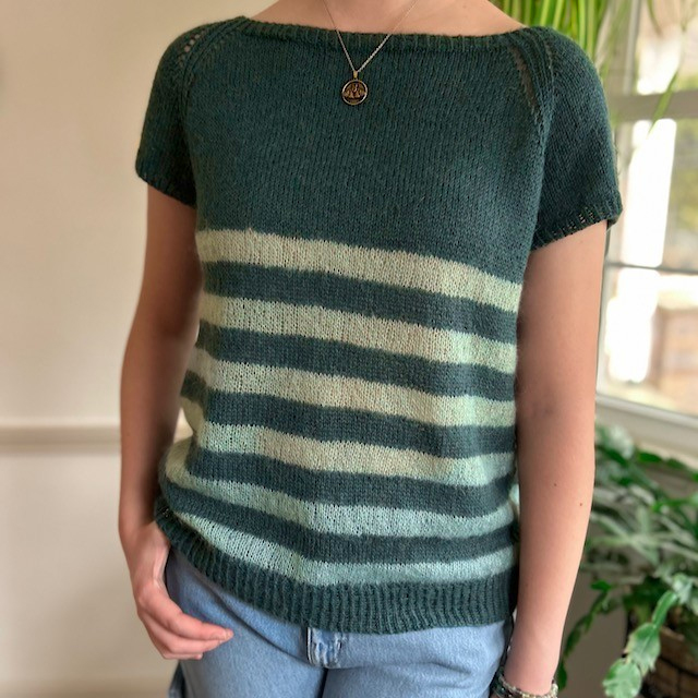 Free Knitting Pattern Tidepool Tee