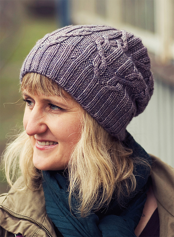 Free Knitting Pattern for Tied Knots Hat