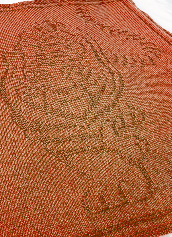 Tiger Knitting Pattern Tiger Blanket