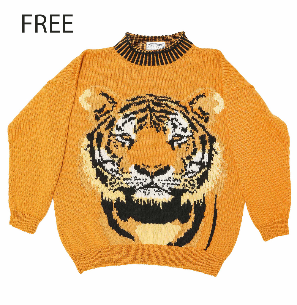 Free Knitting Pattern Tiger Sweater