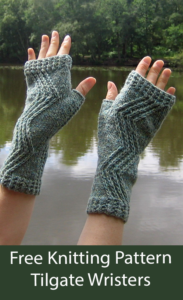 Free Mitts Knitting Pattern Tilgate Wristers
