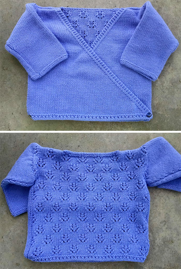Knitting Pattern for Tilias Kofka Baby Sweater