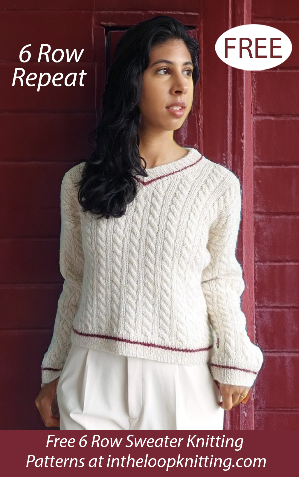 Free Tinseltown Sweater Knitting Pattern