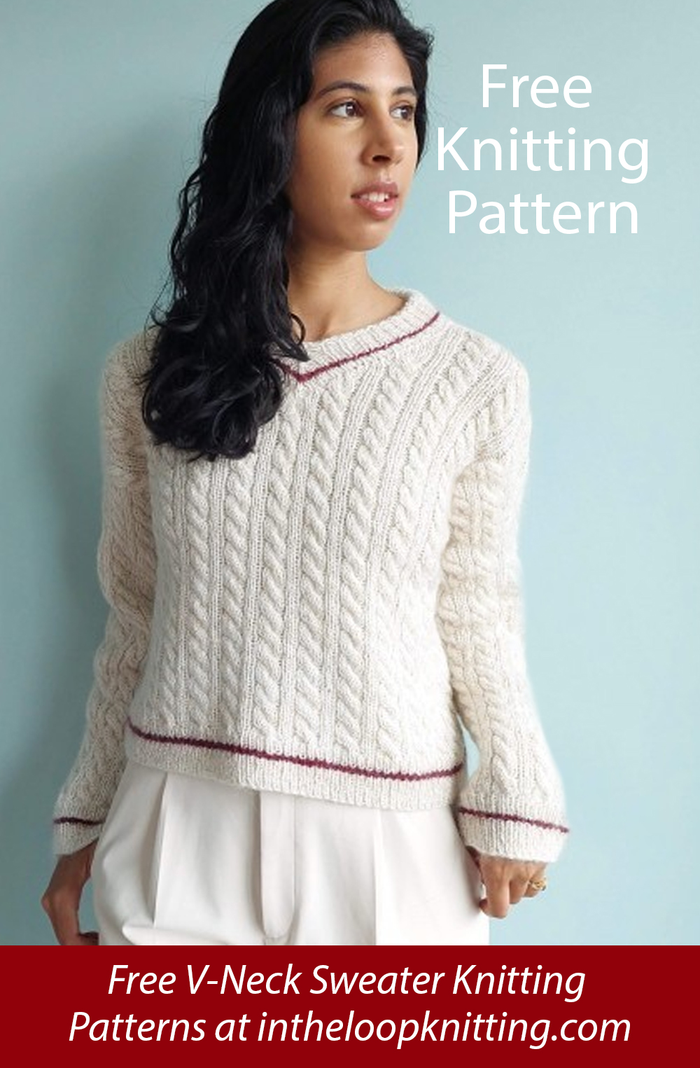 Free Tinseltown Sweater Knitting Pattern