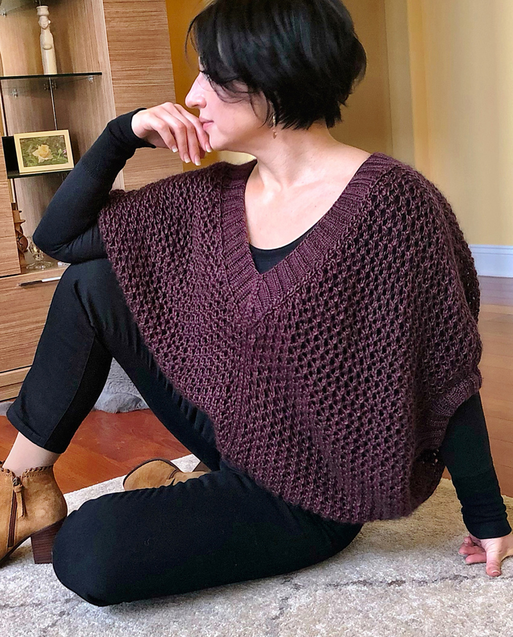 Free Tinsley Vest Knitting Pattern