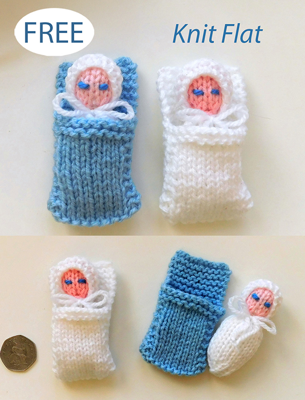 Tiny Baby Nest Knitting Pattern